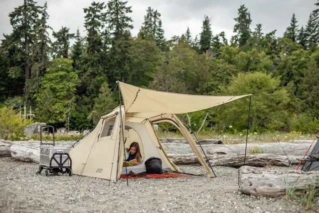 DOD RIDER'S BIKE IN TENT ベージュ DoD Rider's Bike In Tent – Montanic Adventure Store